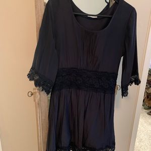 Francescas navy long sleeve dress
